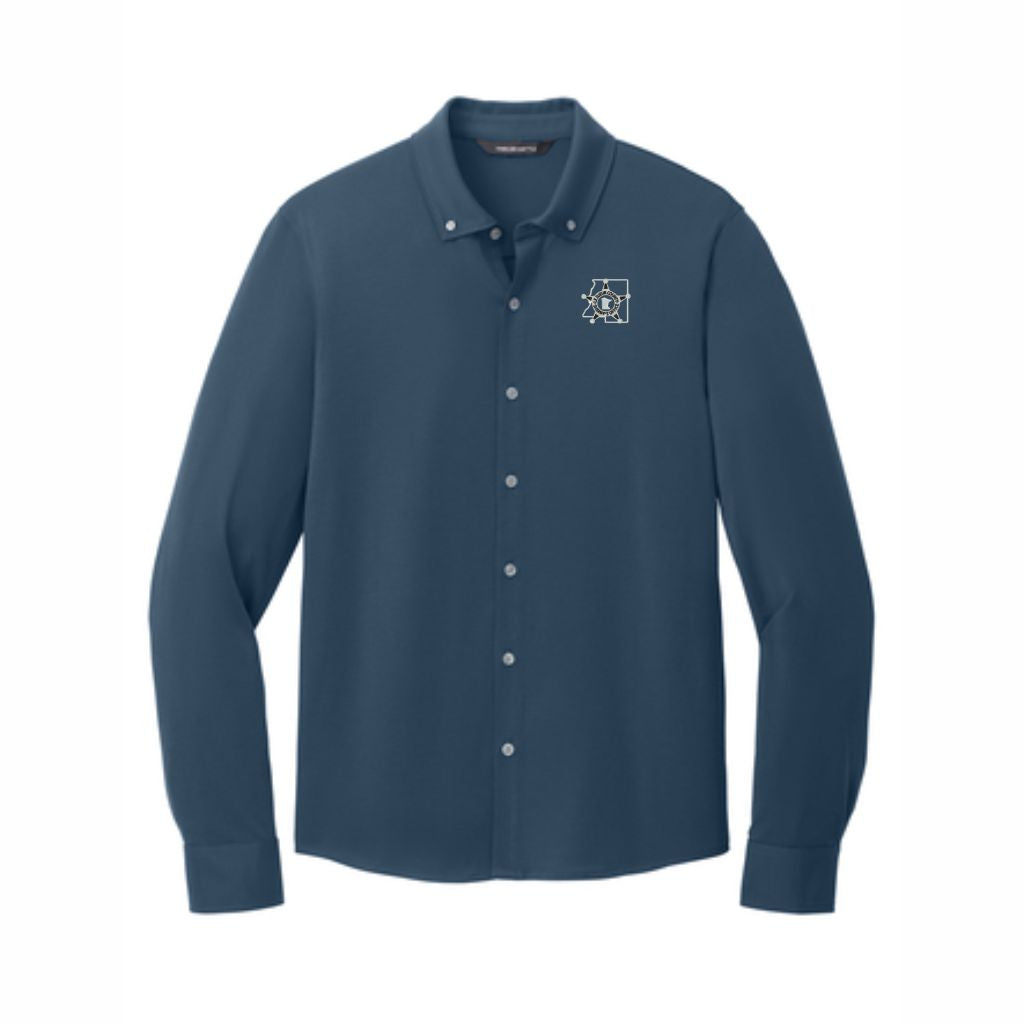 Le Sueur County Sheriff's Dept. Stretch Long Sleeve Shirt ID threadz