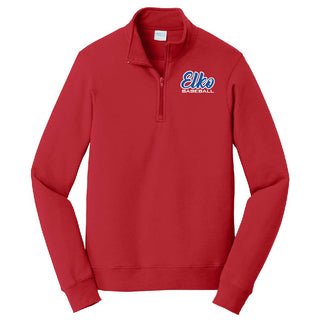 Elko Baseball - 1/4-Zip Pullover Sweatshirt