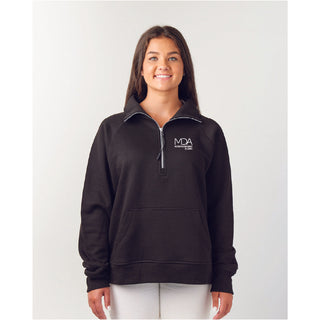 MDA Ladies Boxy 1/4 Zip Sweatshirt