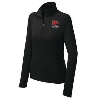 New Prague Volleyball Stretch 1/4 Zip Pullover