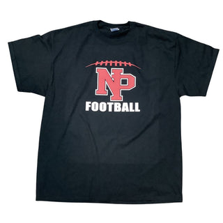 New Prague Football T-Shirt-NP Laces