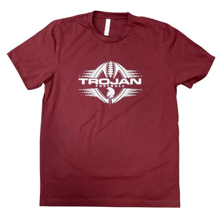 New Prague Football T-shirt-White design