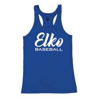 Elko Baseball - Poly Girls’ Racerback Tank Top (YOUTH)