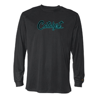 Catalyst Long Sleeve Wicking T-Shirt - Script