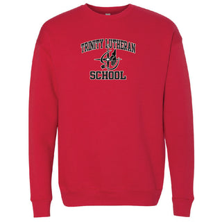 Trinity Lutheran School Bella+Canvas Crew Sweatshirt-School Logo