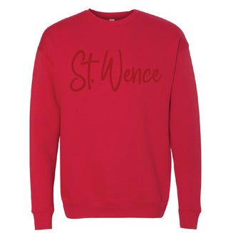 St. Wenceslaus Bella Crew Sweatshirt - Puff Vinyl