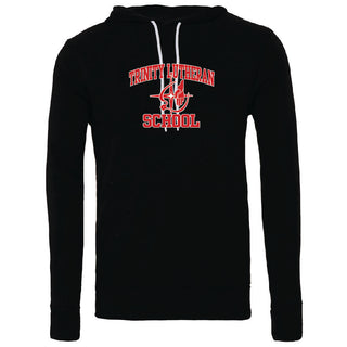 Trinity Lutheran School Bella+Canvas Hood Sweatshirt-School Logo