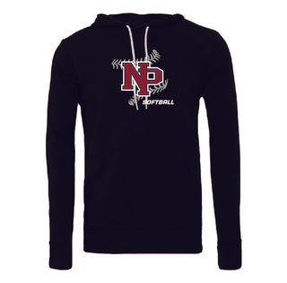 New Prague Softball - BELLA+CANVAS Unisex Sponge Fleece Pullover Hoodie