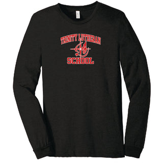 Trinity Lutheran School Bella+Canvas Youth Long Sleeve-School Logo