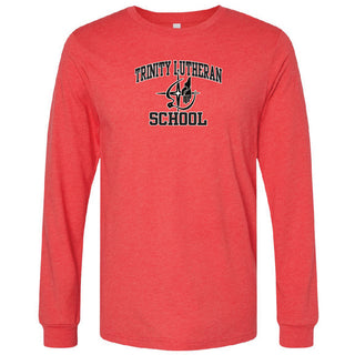 Trinity Lutheran School Bella+Canvas Long Sleeve-School Logo