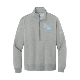 Jaguar Softball Nike Club Fleece Sleeve Swoosh 1/2-Zip-Script