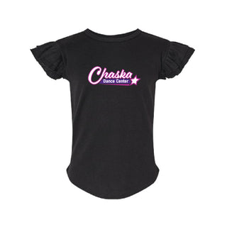 Chaska Dance Center Toddler Flutter Sleeve Tee