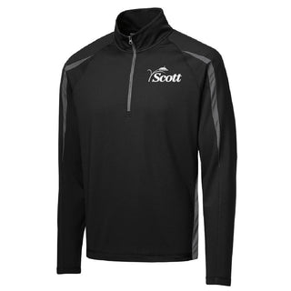 Scott County 1/4 Zip Colorblock Pullover