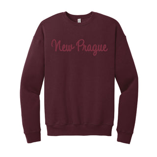 New Prague Bella Crew Sweatshirt - Puff Vinyl