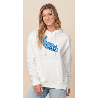 Jaguar Softball Ladies Pullover Hood - Script