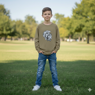 NP Retail Youth Camo Head Long Sleeve