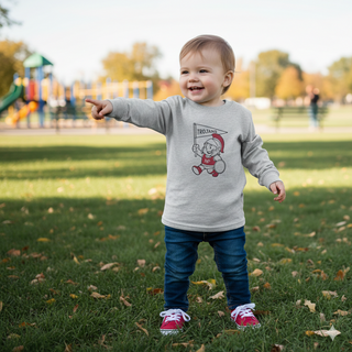 NP Retail Toddler/Youth Little Trojan Long Sleeve Tee