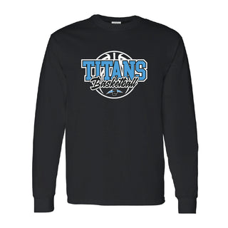 Titan Basketball Gildan Long Sleeve T-Shirt 2025-Script