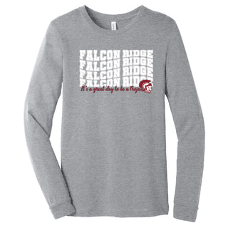 Falcon Ridge Long Sleeve T-Shirt (Wavy Design)