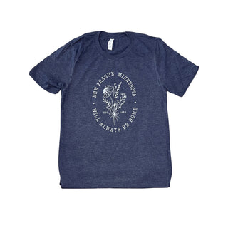 NP Minnesota Will Always Be Home BELLA+CANVAS Short Sleeve Tee