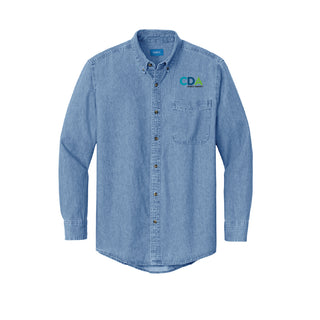 Scott County CDA - Port & Co™ Long Sleeve Value Denim Shirt