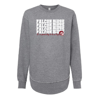 Falcon Ridge LAT Ladies Crew (Wavy Design)