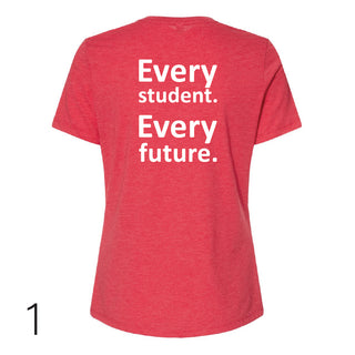 Achieve - Women's BELLA + CANVAS Relaxed Fit Tee