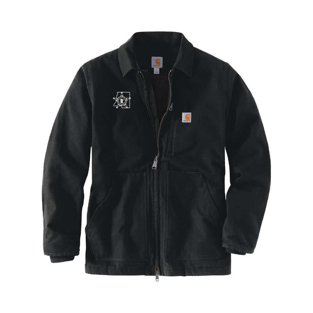 Le Sueur County Sheriff's Dept. Carhartt® Sherpa-Lined Coat-Regular an ...