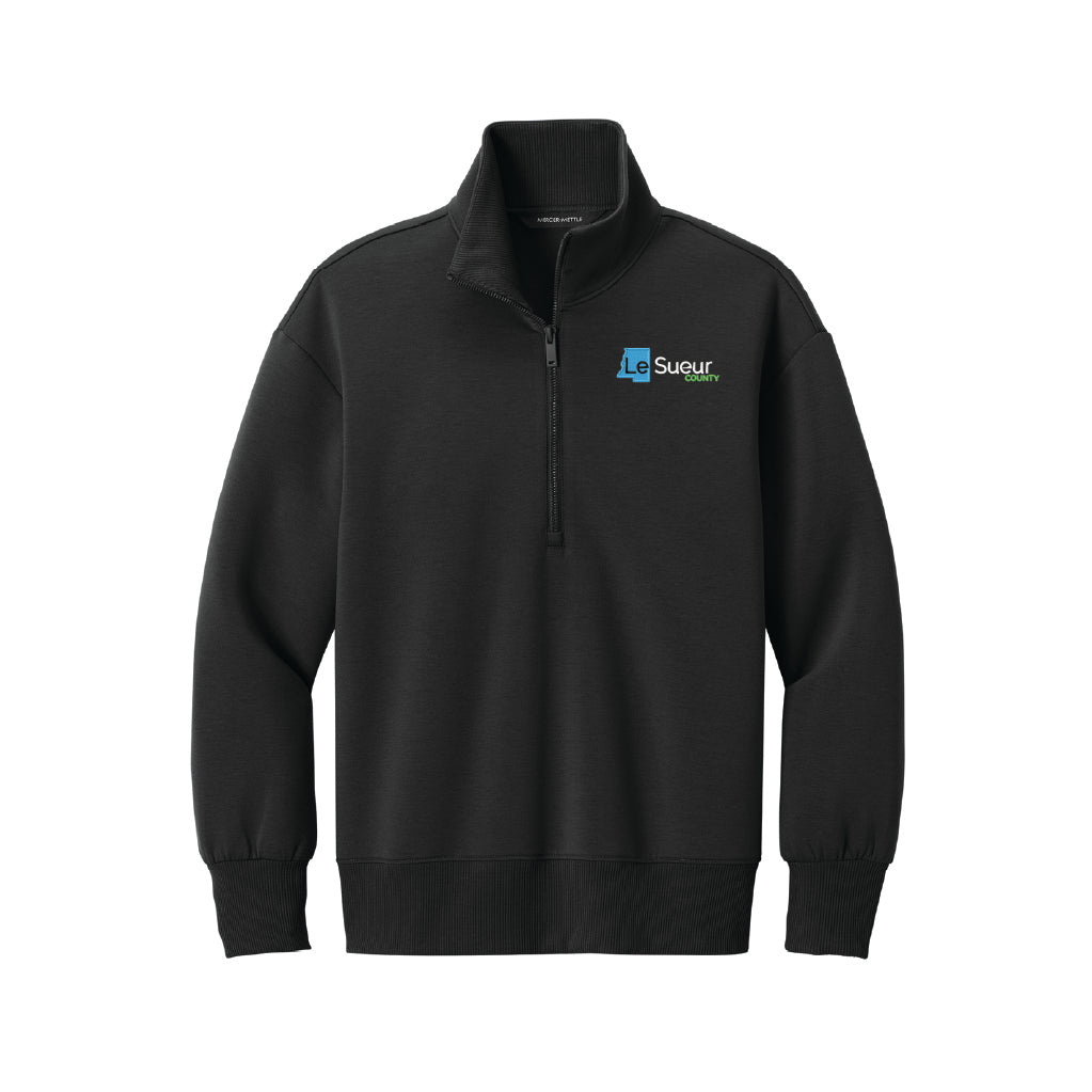 Le Sueur County Mercer+Mettle® Women’s Soft Spacer 1/4-Zip – ID threadz