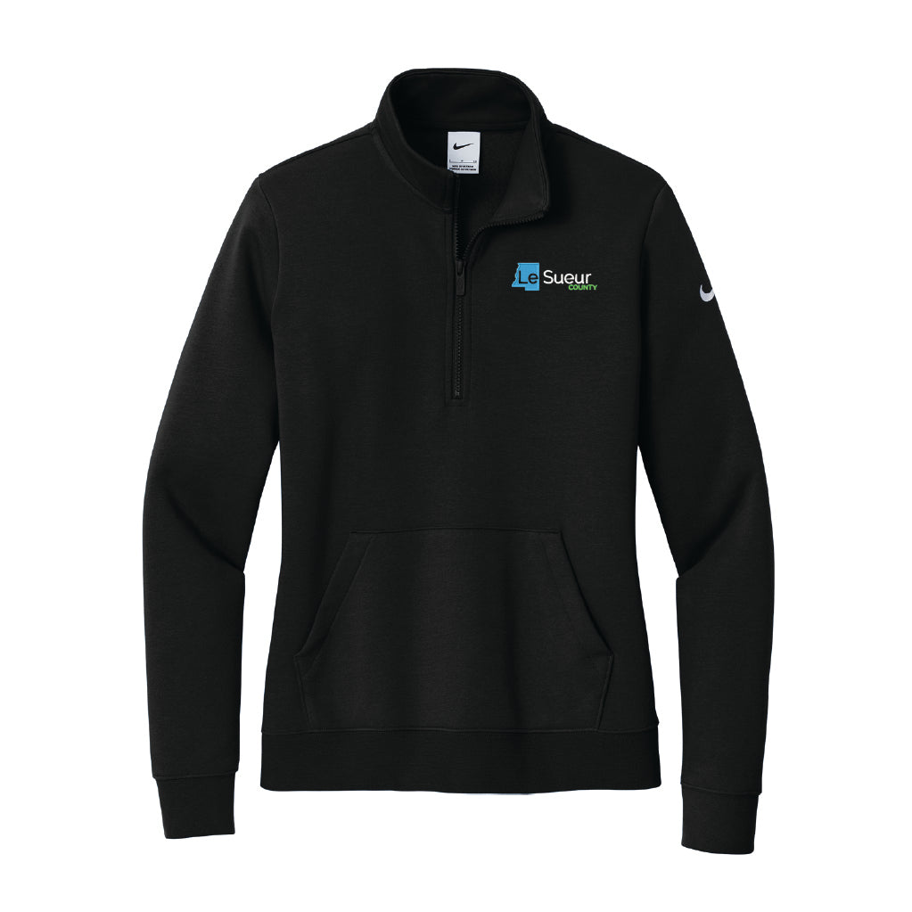 Le Sueur County Ladies Nike Club Fleece 1/2-Zip – ID threadz