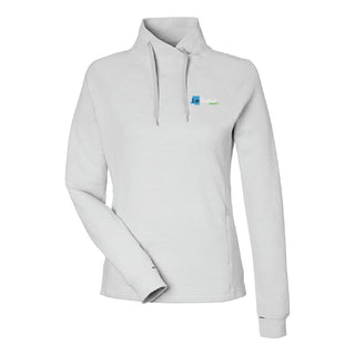 Le Sueur County Women's Rhythm Waffle Cross-Neck Pullover