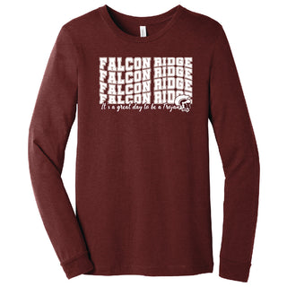 Falcon Ridge Long Sleeve T-Shirt (Wavy Design)