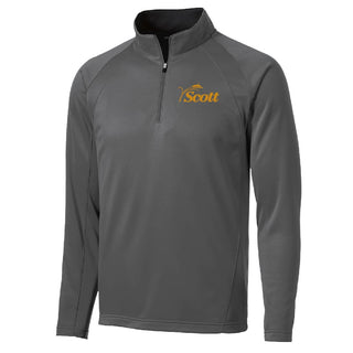 Scott County Unisex Sportwick Fleece 1/4  Zip