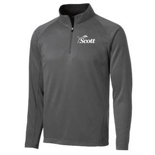 Scott County Unisex Sportwick Fleece 1/4  Zip