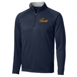 Scott County Unisex Sportwick Fleece 1/4  Zip