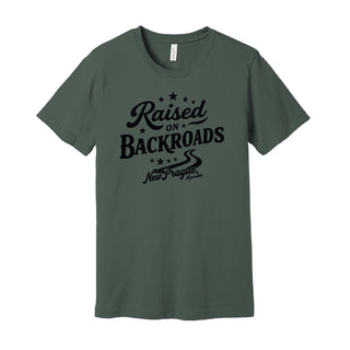 NP Raised On Back Roads Bella + Canvas Tee