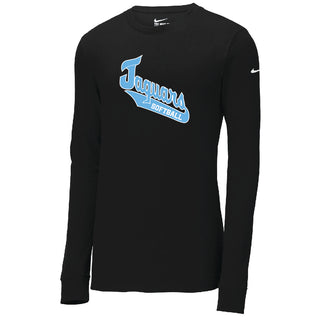 Jaguar Softball Nike Dri-FIT Cotton/Poly Long Sleeve Tee - Script