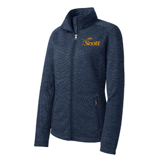 Scott County Ladies Digi Stripe Full Zip Jacket