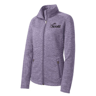 Scott County Ladies Digi Stripe Full Zip Jacket
