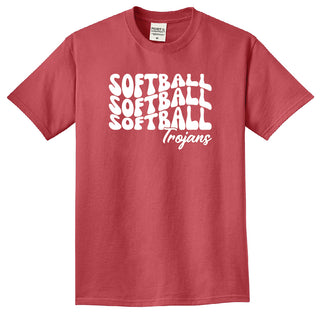 New Prague Softball - Beach Wash Tee
