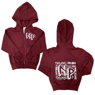 NP Retail Youth Girls NP Trojans Hoodie
