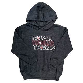 NP Retail Rabbit Skins - Toddler Girls Trojans Hoodie