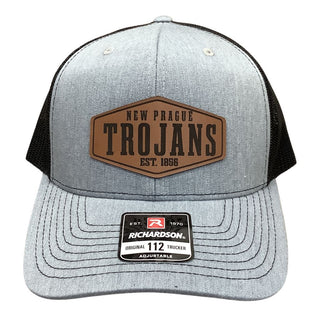 NP Retail Richardson - New Prague Snapback Trucker Cap - Leather Patch