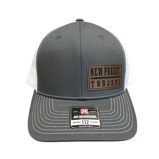 NP Retail Richardson - New Prague Snapback Trucker Cap - Leather Patch