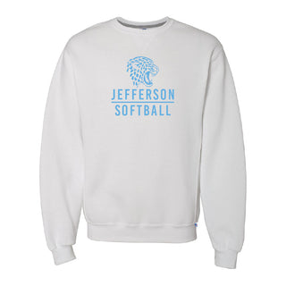 Jaguar Softball Russell Crewneck Sweatshirt - Jaguar