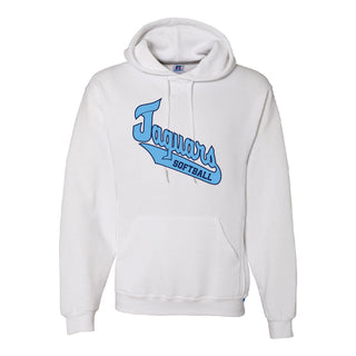Jaguar Softball Russell Hood Sweatshirt - Script