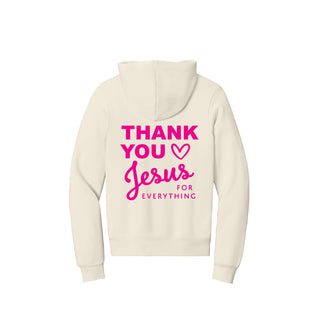 SWS Bella + Canvas Thank You Jesus Hooded Sweatshirt
