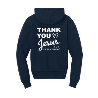 SWS Bella + Canvas Thank You Jesus Hooded Sweatshirt