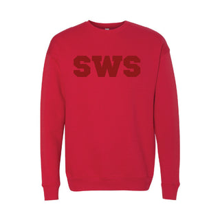 SWS Bella +Canvas Crew Sweatshirt - Puff Vinyl