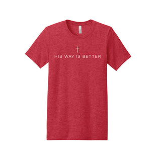 SWS Bella Canvas His Way Is Better Tee